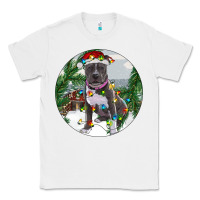 White Pitbull And Farm Classic Tee - RanaPortraitStore