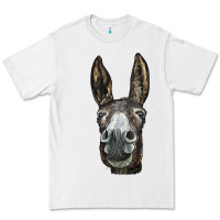 White Donkey  Face Premium Tee - LillyAllenDesigns