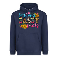 Navy western little miss sassy pants Heavyweight Hoodie - Zillion Design Studio