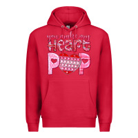 Cardinal you make my heart pop Premium Hoodie - NancyCooperArtShop
