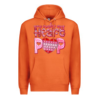 Carrot you make my heart pop Premium Hoodie - NancyCooperArtShop