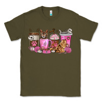 Army Green cat coffee cups Classic Tee - texasbilliewilder