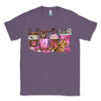 Lavender cat coffee cups Classic Tee - texasbilliewilder