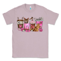 Lilac cat coffee cups Classic Tee - texasbilliewilder