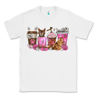 White cat coffee cups Classic Tee - texasbilliewilder