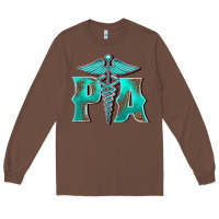 Chestnut physician medical symbol assistant nurse Long Sleeve Tee - BarkalooDesign