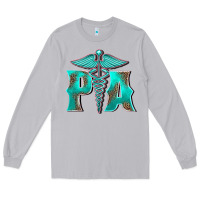 Moon Dust physician medical symbol assistant nurse Long Sleeve Tee - BarkalooDesign