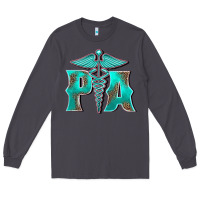 Smoke physician medical symbol assistant nurse Long Sleeve Tee - BarkalooDesign