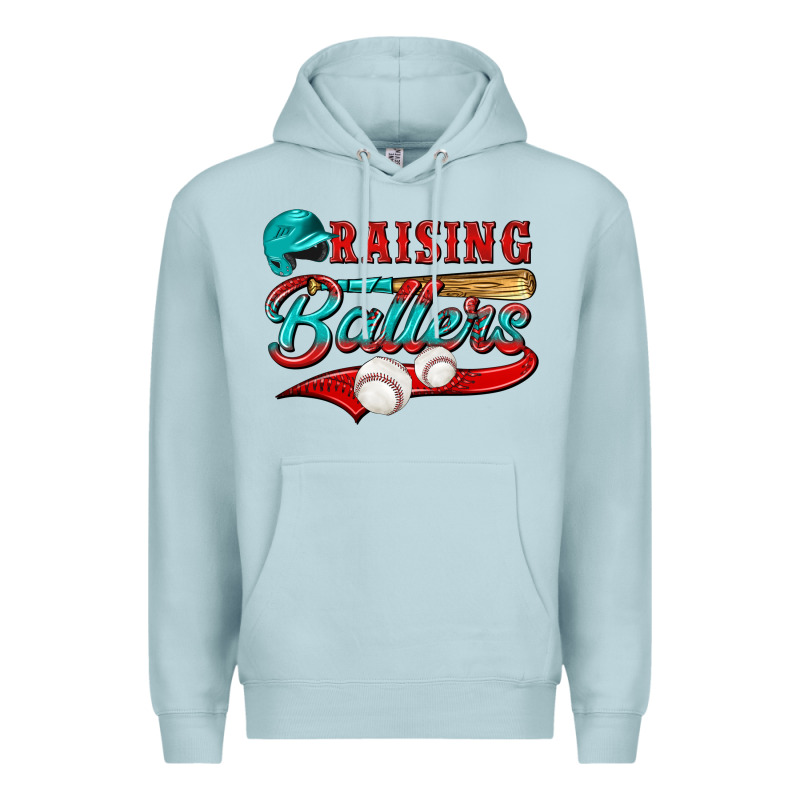 Raising Ballers Premium Hoodie by NancyCooperArtShop | Teevron