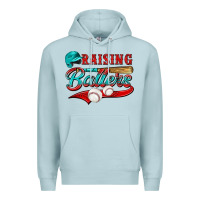 Blue Mist raising ballers Premium Hoodie - NancyCooperArtShop