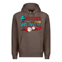 Coffee raising ballers Premium Hoodie - NancyCooperArtShop