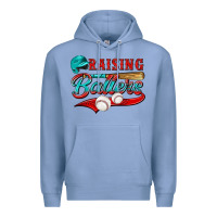 Colony Blue raising ballers Premium Hoodie - NancyCooperArtShop