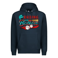 Navy raising ballers Premium Hoodie - NancyCooperArtShop