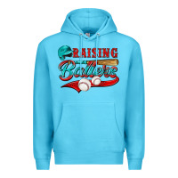 Ocean Blue raising ballers Premium Hoodie - NancyCooperArtShop
