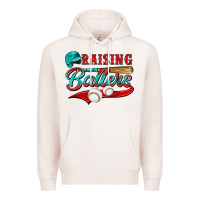 Pale Pink raising ballers Premium Hoodie - NancyCooperArtShop