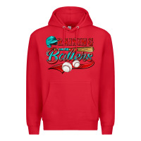 Red raising ballers Premium Hoodie - NancyCooperArtShop