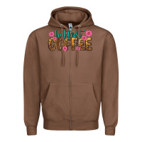 Chestnut but first coffee Zipper Hoodie - texasbilliewilder