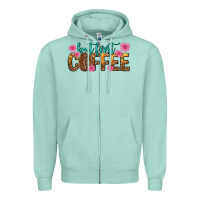 But First Coffee Zipper Hoodie | Teevron
