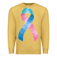 Antique Gold thyroid cancer ribbon fa element Premium Sweatshirt - FaDigitalArtStudio