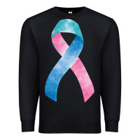 Black thyroid cancer ribbon fa element Premium Sweatshirt - FaDigitalArtStudio