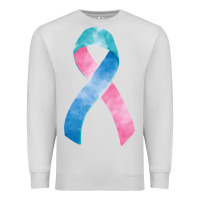 Dove Grey thyroid cancer ribbon fa element Premium Sweatshirt - FaDigitalArtStudio