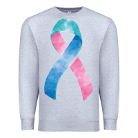 Heather Grey thyroid cancer ribbon fa element Premium Sweatshirt - FaDigitalArtStudio