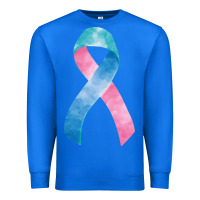 True Royal thyroid cancer ribbon fa element Premium Sweatshirt - FaDigitalArtStudio