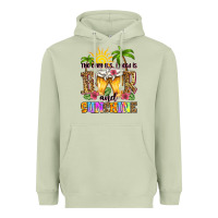 Matcha the only b.s. i need is beer and sunshine Heavyweight Hoodie - Zillion Design Studio