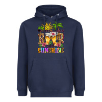 Navy the only b.s. i need is beer and sunshine Heavyweight Hoodie - Zillion Design Studio