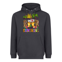 Smoke the only b.s. i need is beer and sunshine Heavyweight Hoodie - Zillion Design Studio