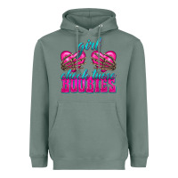 Sage Girl Check Those Boobies Heavyweight Hoodie - texasbilliewilder