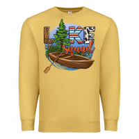 Antique Gold lake squad Premium Sweatshirt - HRA Design Shop