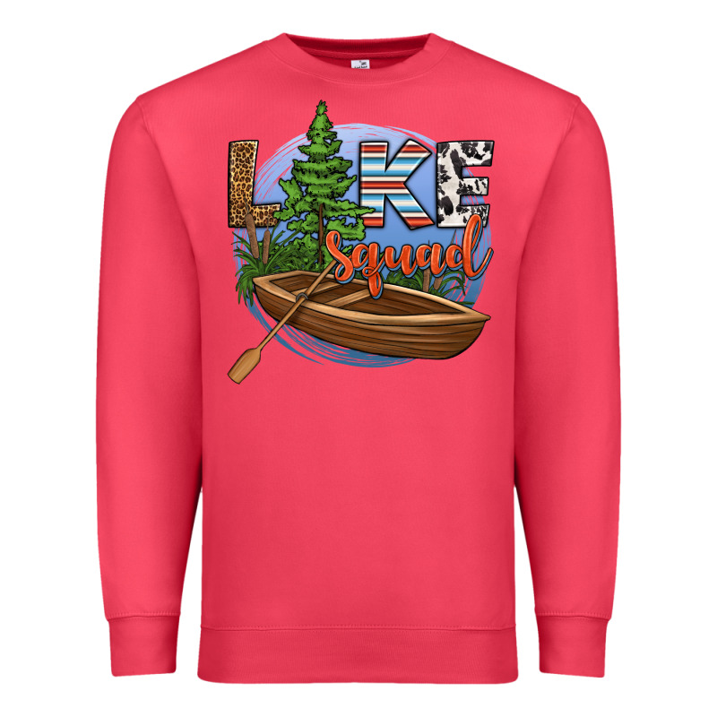 Lake Squad Premium Sweatshirt by HRA Design Shop | Teevron
