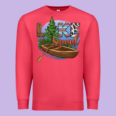Lake Squad Premium Sweatshirt Designed By Hra Design Shop
