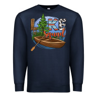 Navy lake squad Premium Sweatshirt - HRA Design Shop