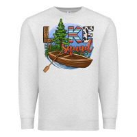 Oatmeal Heather lake squad Premium Sweatshirt - HRA Design Shop
