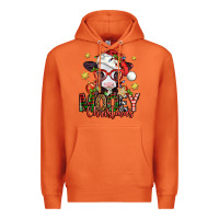 Carrot mooey christmas baby calf Premium Hoodie - Jasminsmagicworld