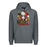 Rock mooey christmas baby calf Premium Hoodie - Jasminsmagicworld