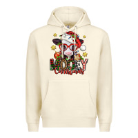 Sandshell mooey christmas baby calf Premium Hoodie - Jasminsmagicworld