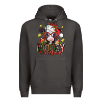 Smoke mooey christmas baby calf Premium Hoodie - Jasminsmagicworld