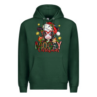 Sports Green mooey christmas baby calf Premium Hoodie - Jasminsmagicworld