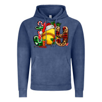 Vintage Denim joy with softball Vintage Hoodie - AdoDesignShop