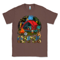 Chestnut camping Classic Tee - texasbilliewilder