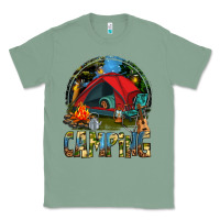 Sage camping Classic Tee - texasbilliewilder