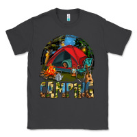 Smoke camping Classic Tee - texasbilliewilder