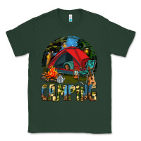 Sports Green camping Classic Tee - texasbilliewilder