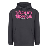 Smoke Breast Cancer Pharmacy Technician Heavyweight Hoodie - texasbilliewilder