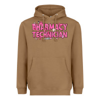 Toasted Coconut Breast Cancer Pharmacy Technician Heavyweight Hoodie - texasbilliewilder