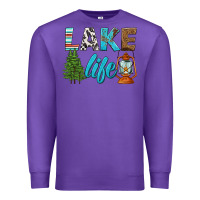 Purple lake life Premium Sweatshirt - HRA Design Shop