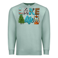 Seafoam lake life Premium Sweatshirt - HRA Design Shop